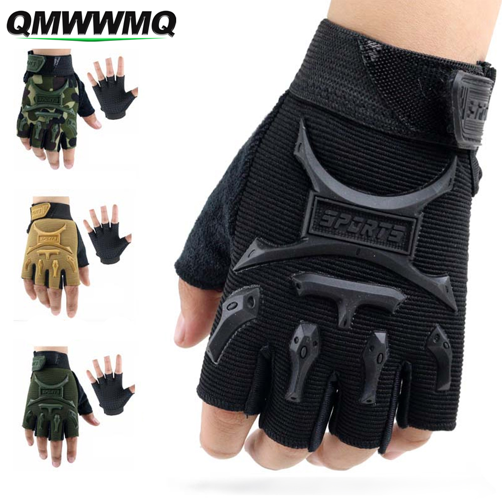 Spearfishing Glove - 1 ペア子供用スポーツグローブ、ハーフフィンガーグローブ子供男の子女の子サイクリンググローブ、子供釣り手袋サイクリング釣りアウトドアスポーツ
