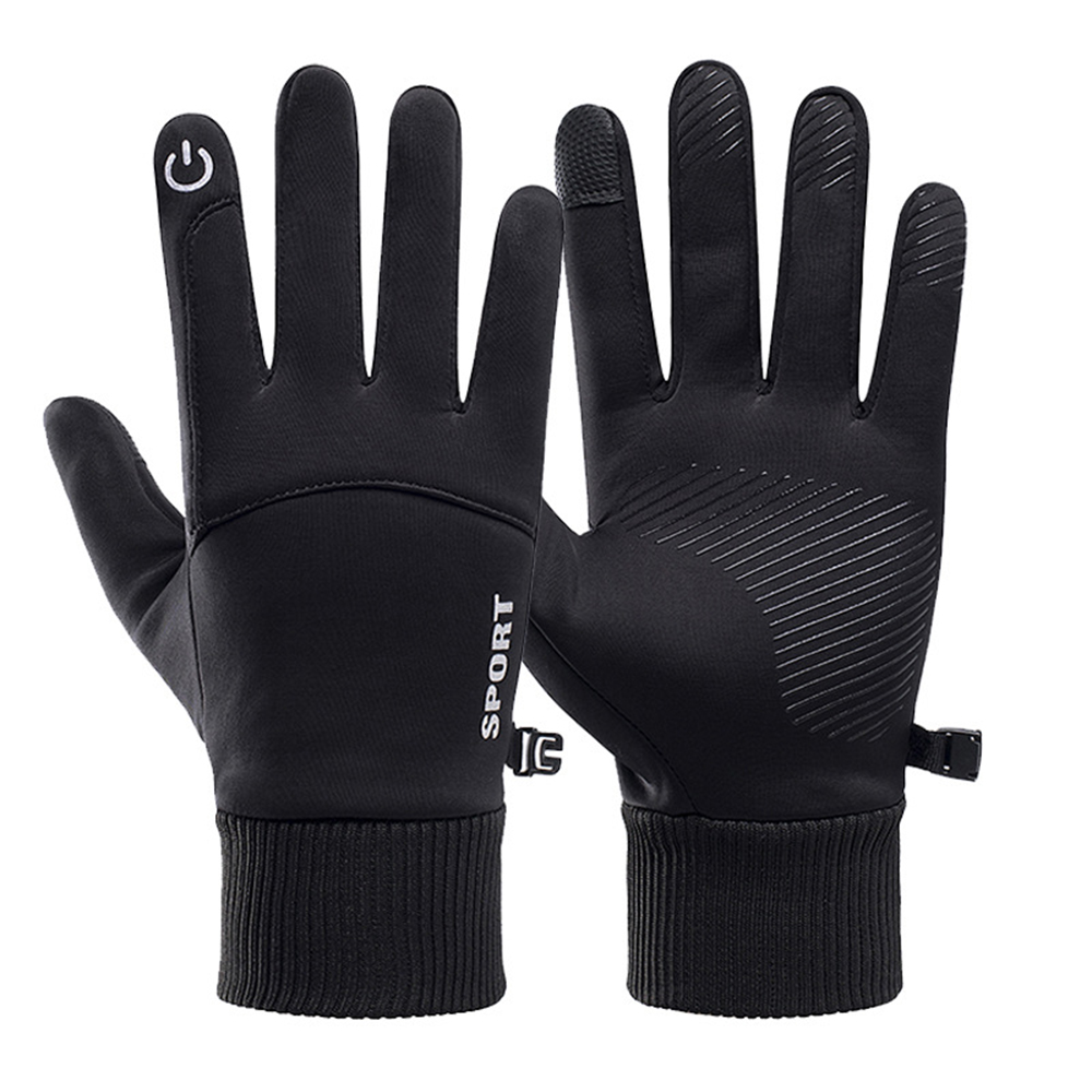 Spearfishing Glove - 冬防水メンズ手袋防風スポーツ釣りタッチスクリーン運転オートバイスキーノンスリップ暖かいサイクリング女性手袋