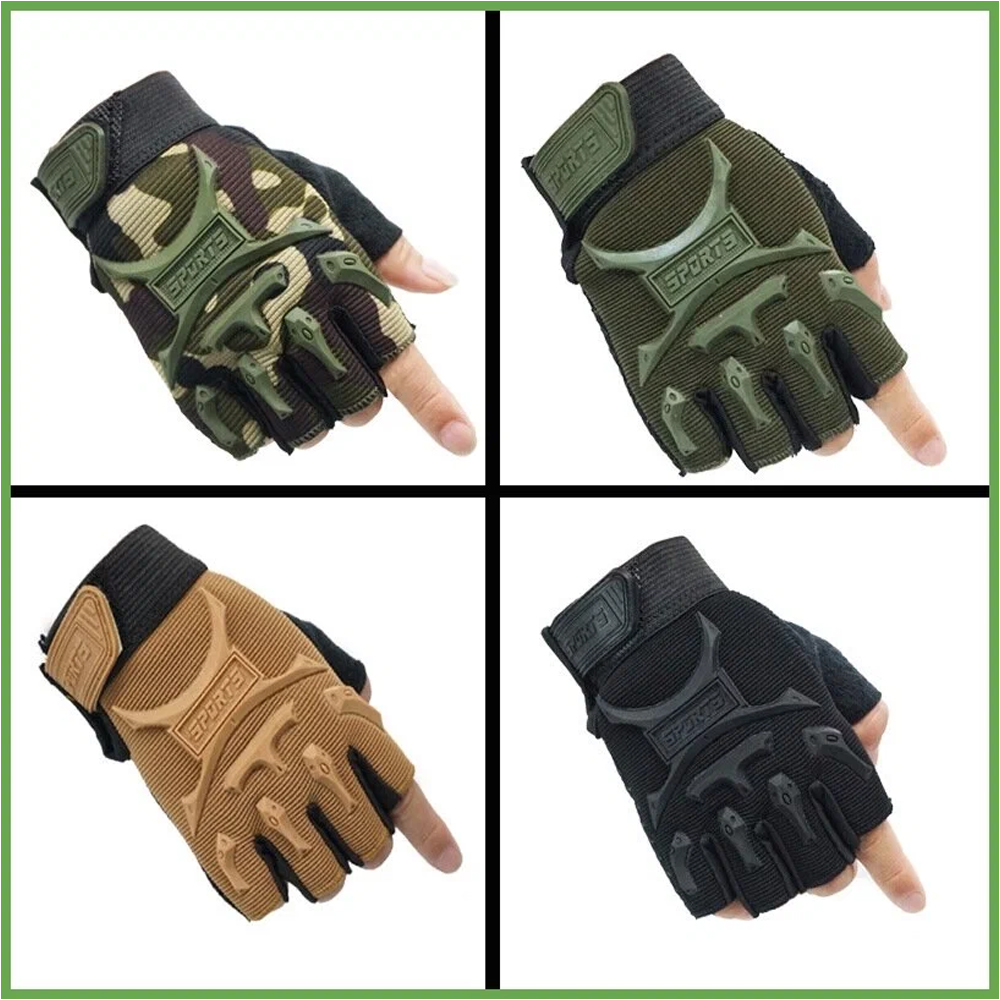 1 ペア子供用スポーツグローブ、ハーフフィンガーグローブ子供 - Spearfishing Glove のレビューと価格