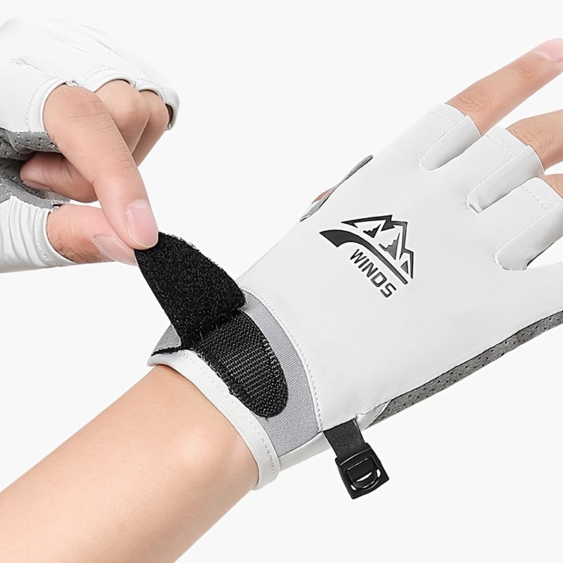 指なし手袋 男性用 女性用 UV 日焼け防止 ハーフフィンガ - Spearfishing Glove のレビューと価格