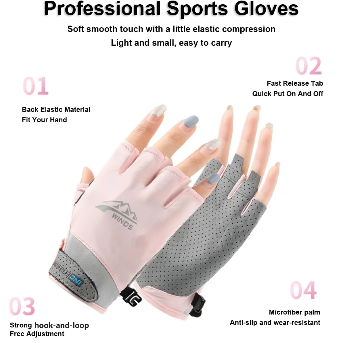 1 ペアの指なし運転/釣り/セーリング/カヤック/パドリング - Spearfishing Glove のレビューと価格
