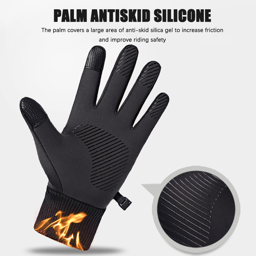 冬防水メンズ手袋防風スポーツ釣りタッチスクリーン運転オートバ - Spearfishing Glove のレビューと価格
