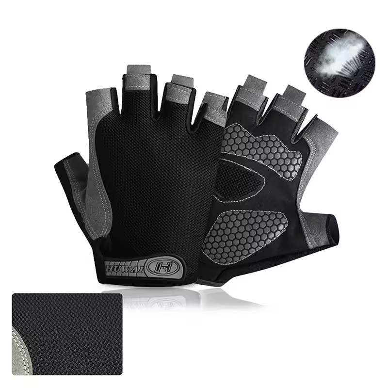 通気性のある滑り止めハーフフィンガーグローブ フィットネス  - Spearfishing Glove のレビューと価格
